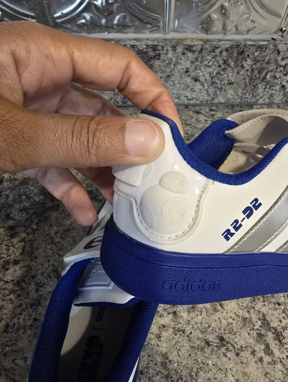 Adidas Star Wars Grand Court 2.0 C Boys/Girls Unisex 'R2-D2'  Sneakers Sz 13c